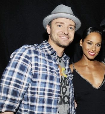 Justin Timberlake with Alicia Keys