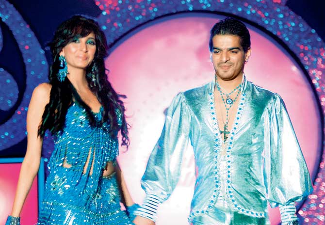 Karan Patel with Amita Chandekar