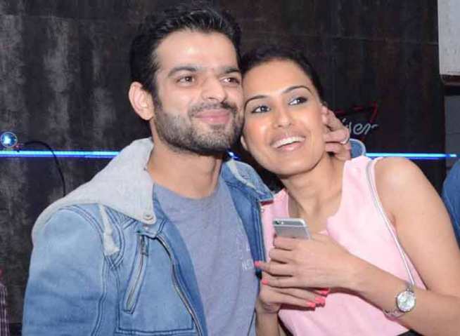 Karan Patel with Kamya Punjabi