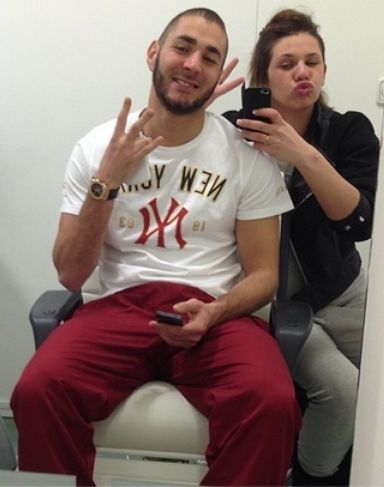 Karim with his sister Nafisa