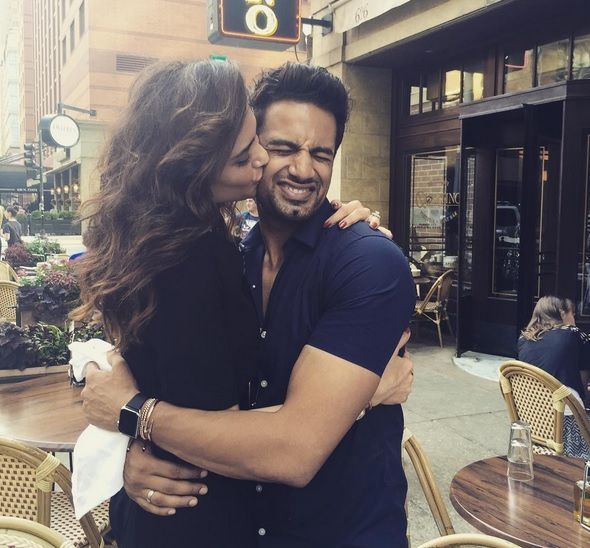 Karishma Tanna with Upen Patel