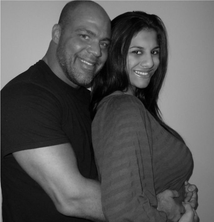 Kurt Angle with wife Giovanna Yannotti