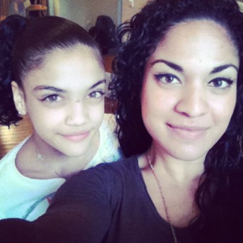 Laurie and her sister
