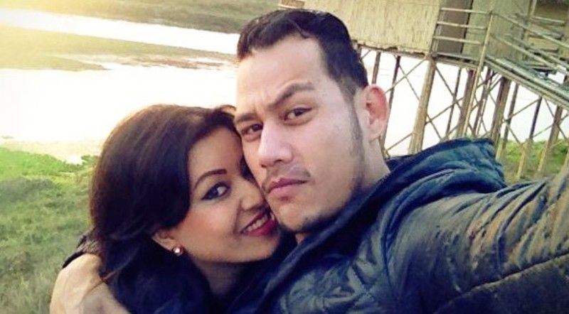 Malina Joshi with Anoop Bikram Shahi