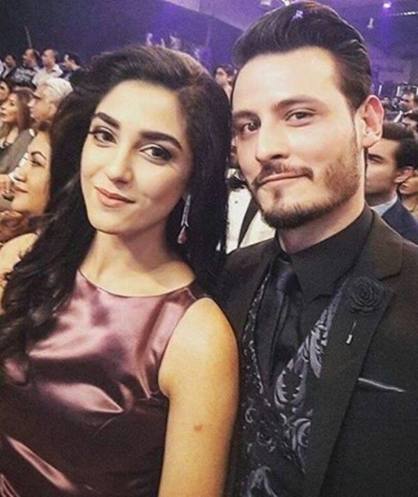 Maya Ali with Osman Khalid Butt