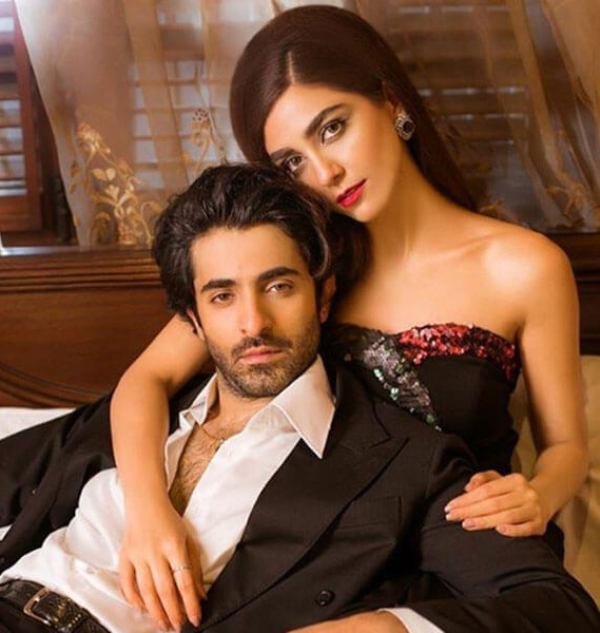 Maya Ali with Sheheryar Munawar