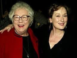 Meryl Streep with her Mother