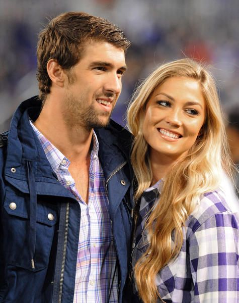 Michael Phelps with his Ex-girlfriend Megan Rossee