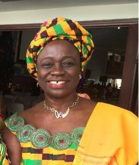 Mrs Cecilia mother of Gyan