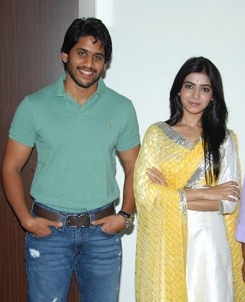 Naga Chaitanya with Samantha Rath