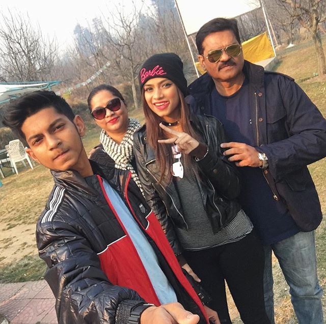 Nagma Mirajkar with her family