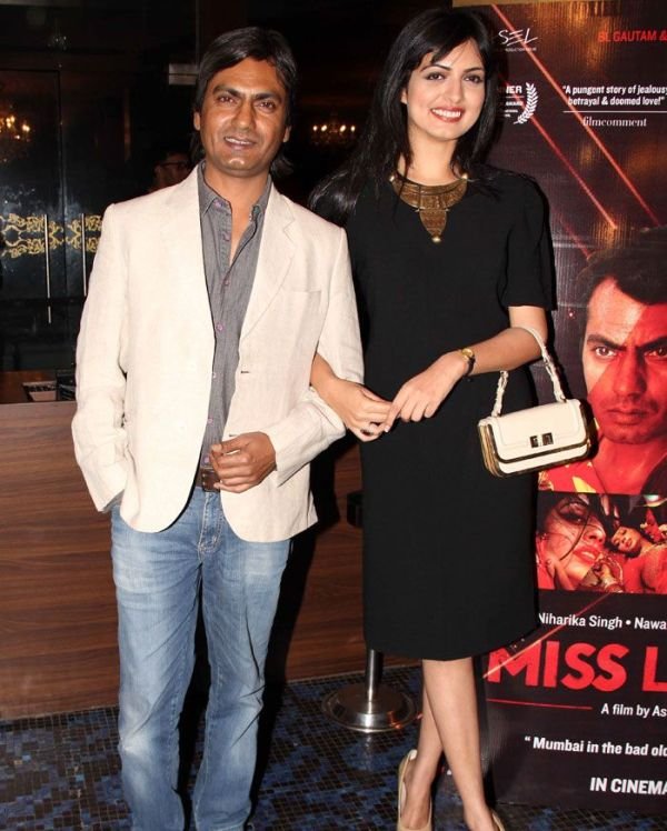 Nawazuddin Siddiqui With His Ex-girlfriend Niharika Singh