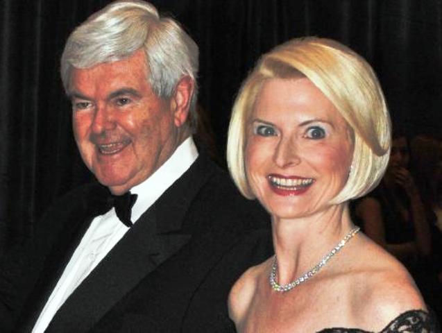 newt-gingrich-with-his-wife-callista-bisek
