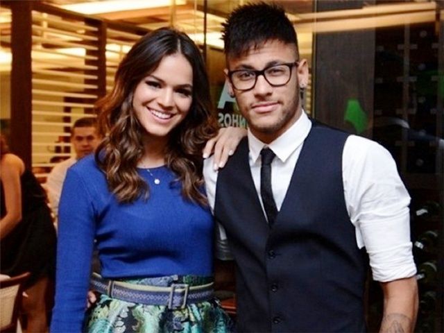 Neymar and Bruna Marquezine