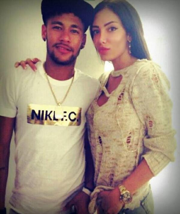 Neymar and Soraja Vucelic