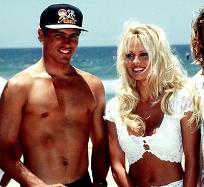 Pamela and Kelly Slater