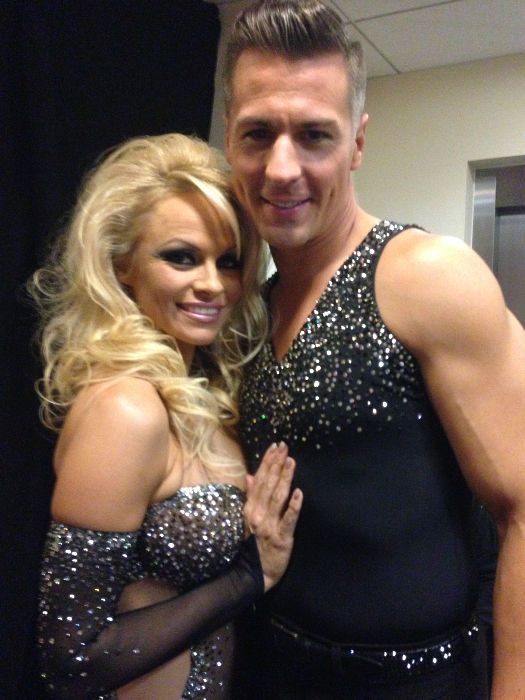 Pamela Anderson and Matt Evers