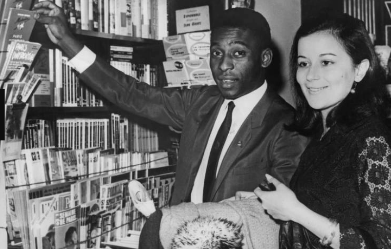 Pele with his first wife Rosemeri dos Reis Cholbi