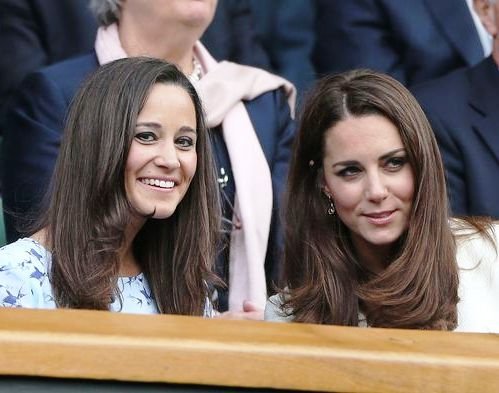Kate Middleton With Her Sister Pippa Middleton