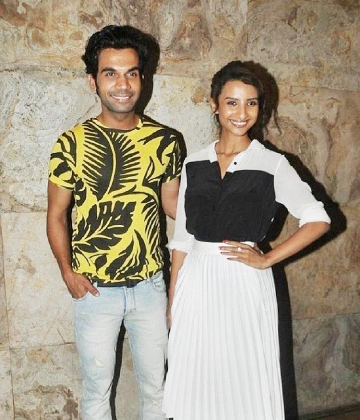 Rajkummar Rao With Patralekha