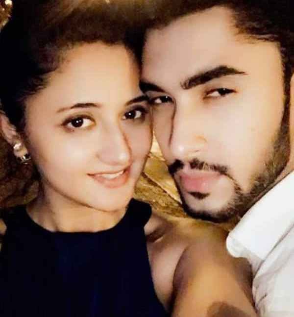 Rashami Desai with Laksh Lalwani