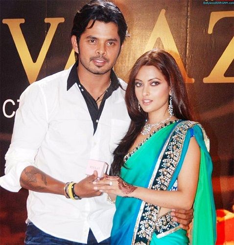 Riya Sen with Sreesanth