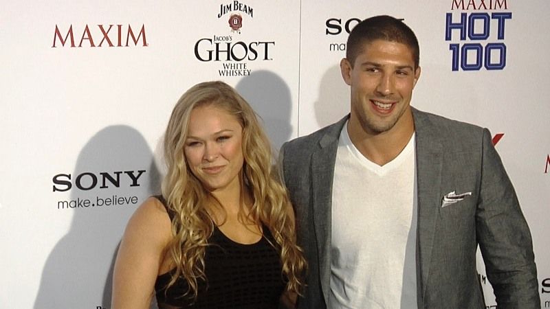 Ronda Rousey With Her Ex-boyfriend Schaub