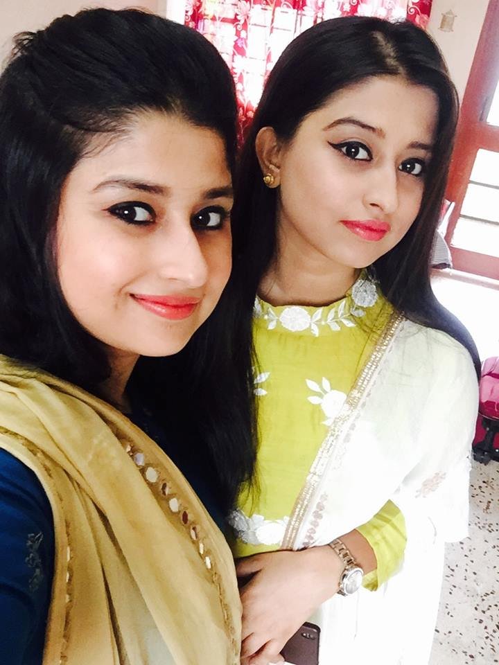 Somi Khan with Saba Khan
