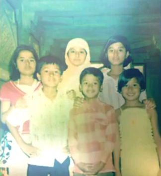 Somi Khan in her Childhood