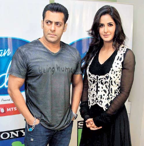 Salman Khan with Katrina Kaif