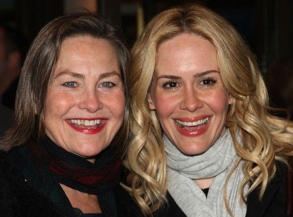 Sarah Paulson with Cherry Jones