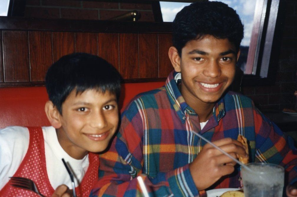 Saroo Brierley with Mantosh