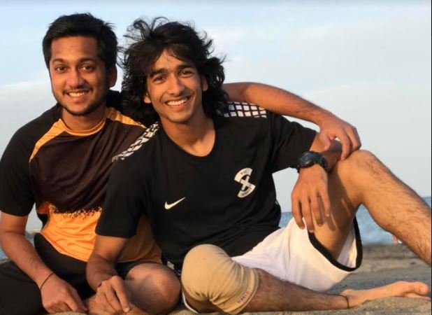 Shantanu Maheshwari with his brother