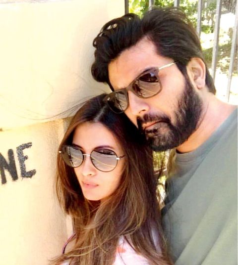 Riya Sen with her husband Shivam Tewari