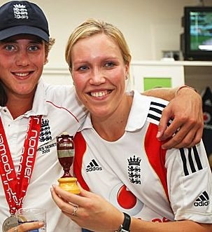 Stuart Broad with his sister