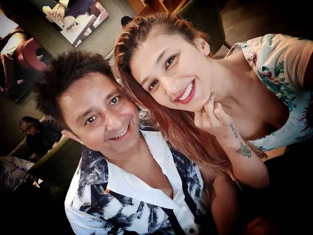 Sukhwinder Singh with Jasleen Matharu