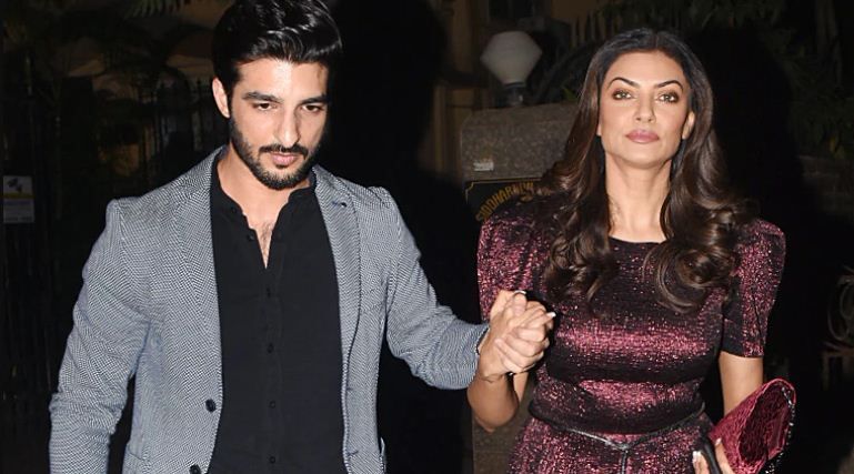 Sushmita Sen and Rohman Shawl