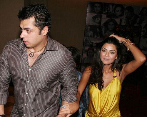 Sushmita Sen with Bunty Sachdeva