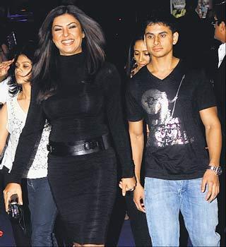 Sushmita Sen with Mudassar Aziz