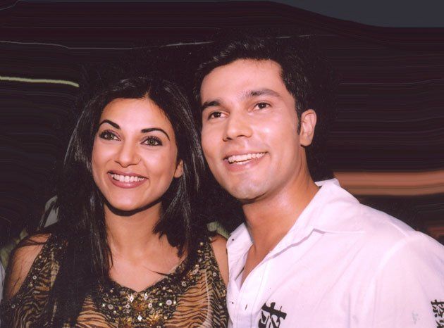 Sushmita Sen with Randeep Hooda