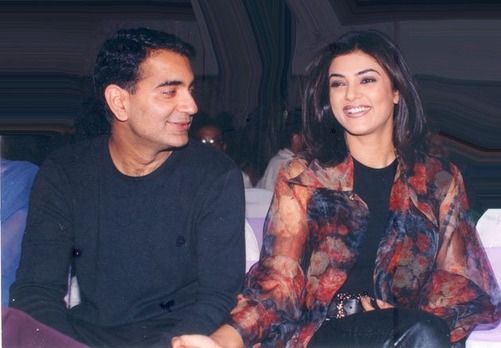 Sushmita Sen with Sanjay Narang