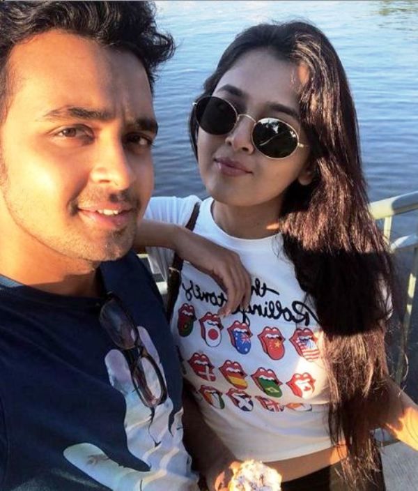 Tejasswi Prakash With Her Brother