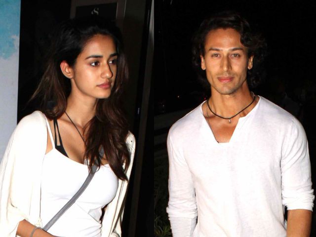 Tiger Shroff With His Girlfriend Disha Patani