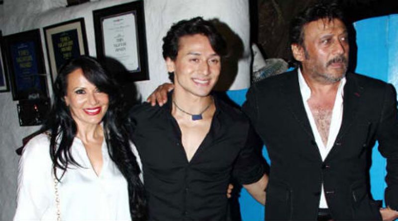 Tiger Shroff With His Parents