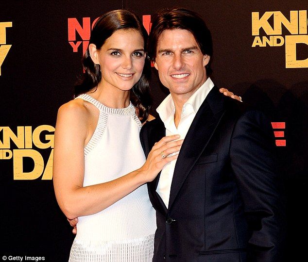 Tom Cruise with his Ex-gorlfriend Katie Holmes