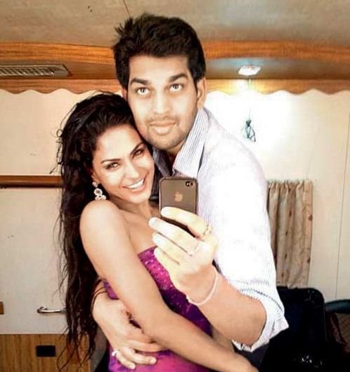 Veena Malik with Prashant Pratap Singh