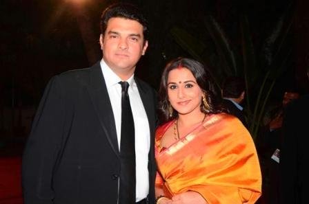 Vidya Balan with her husband Siddharth Roy Kapur