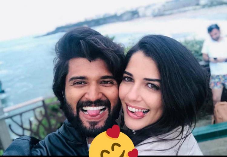 Vijay Deverakonda and Izabelle Leite
