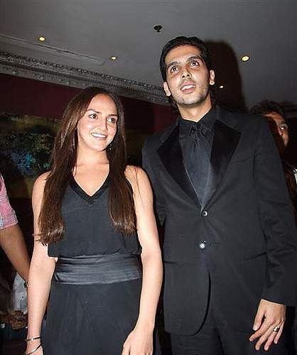 Zayed Khan With Esha Deol